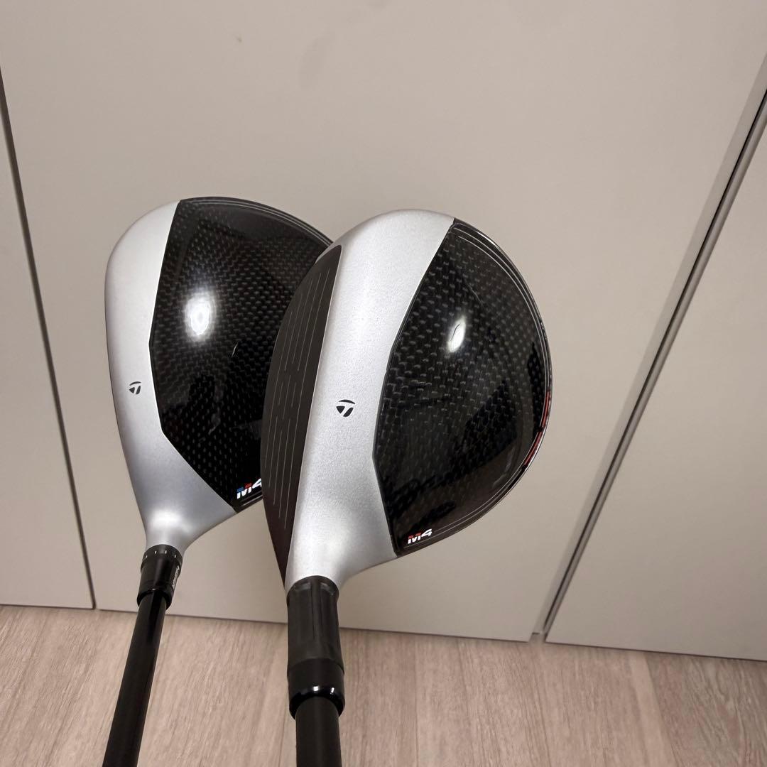 TaylorMade M4 ドライバー フェアウェイウッド 2本セット 1W5W
