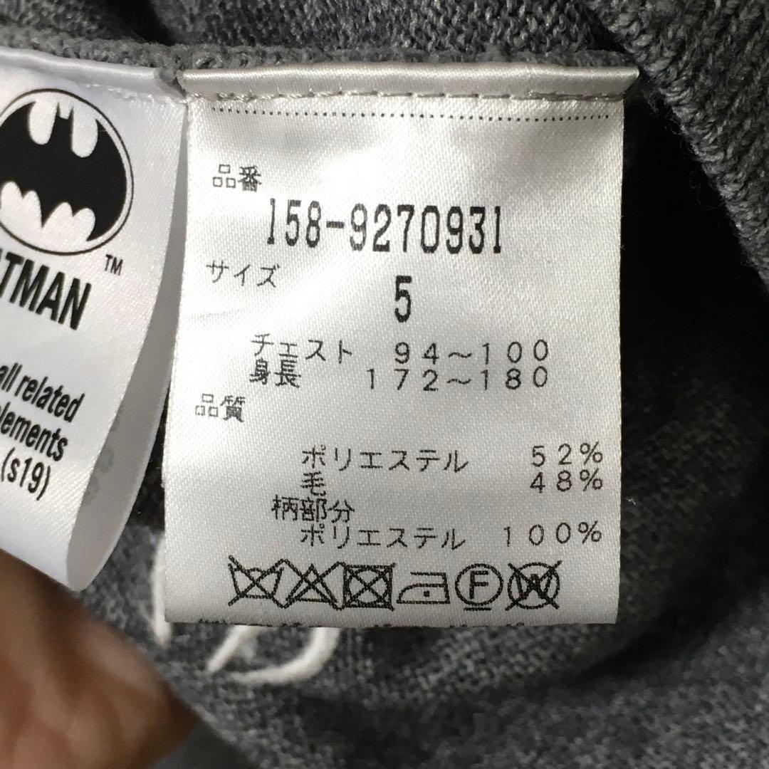 美品　マスターバニー　バットマン　ニット　５　セーター　TSI　パーリーゲイツ