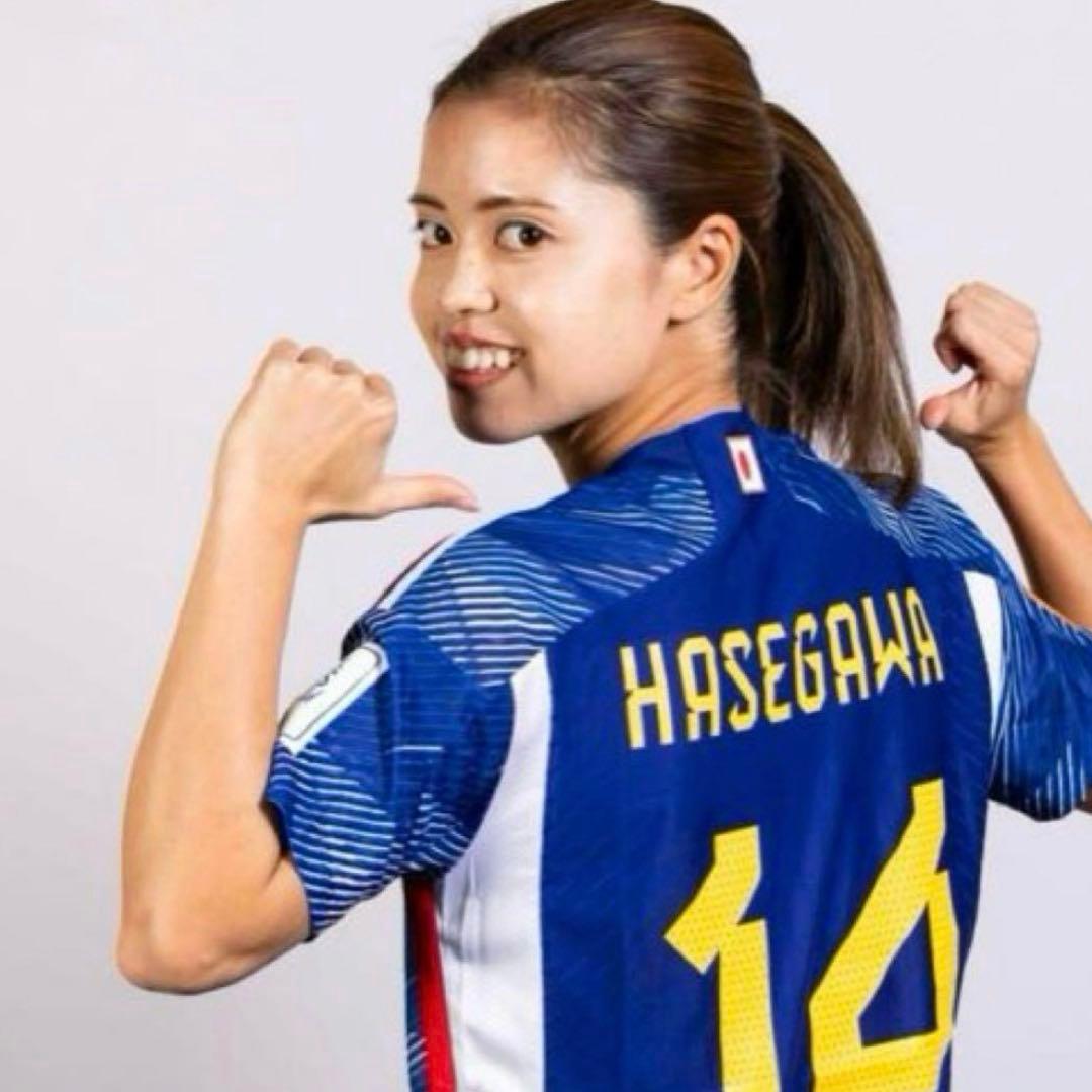 なでしこジャパン 長谷川唯 2023W杯 選手用ユニフォーム マンチェスターC