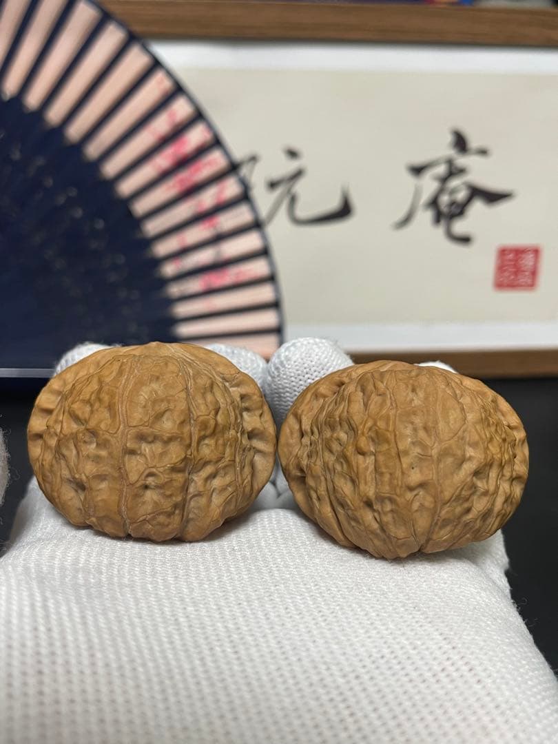 ❤️新入荷❤️No.648❤️文玩くるみ（文玩核桃） 精配南瓜墩