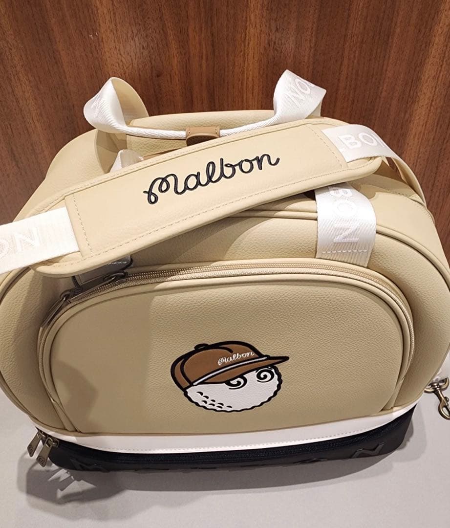 即発送★マルボン ゴルフ Malbon ボストンバッグ ゴルフバッグ ブラック