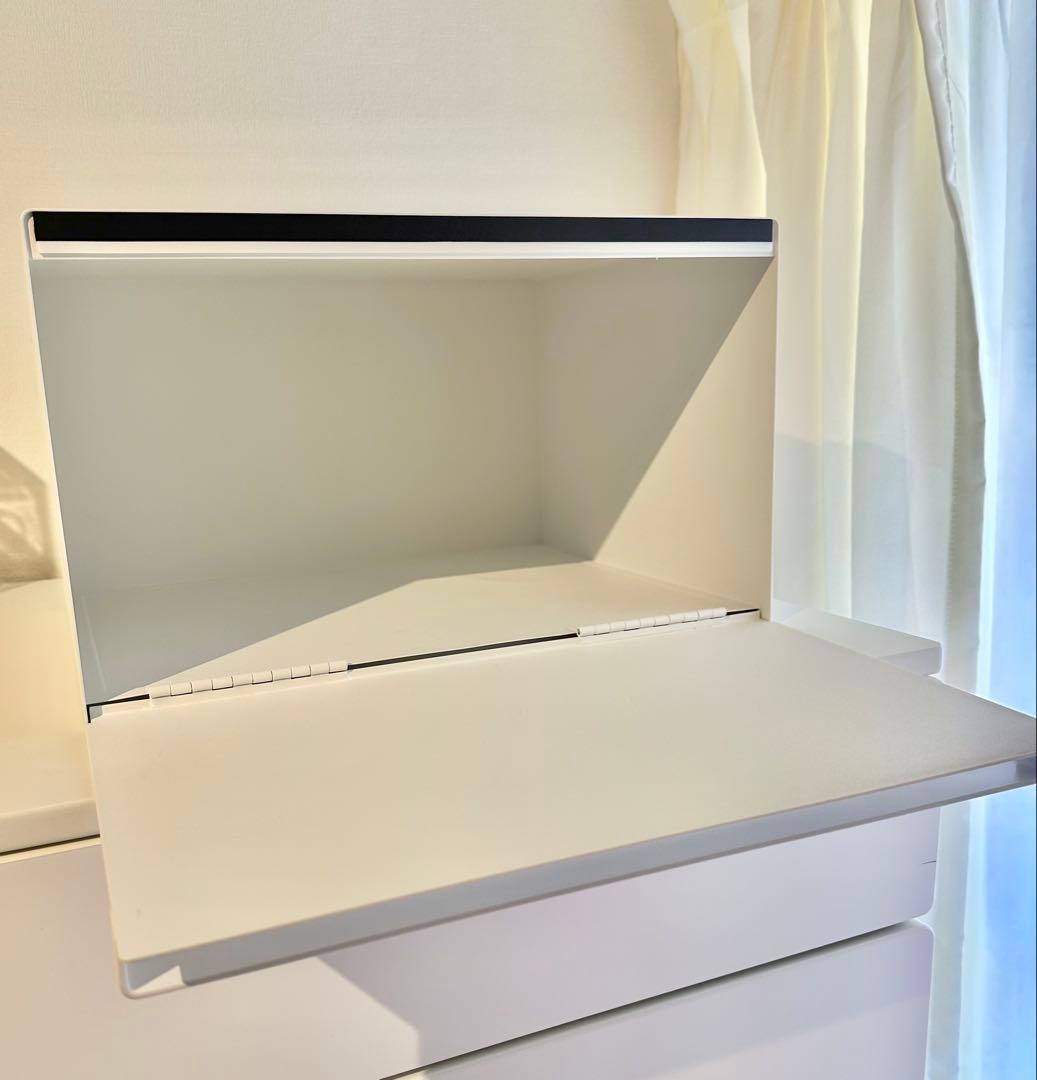 tower 山崎実業　大容量27L ホワイトブレッドケース　ホワイト