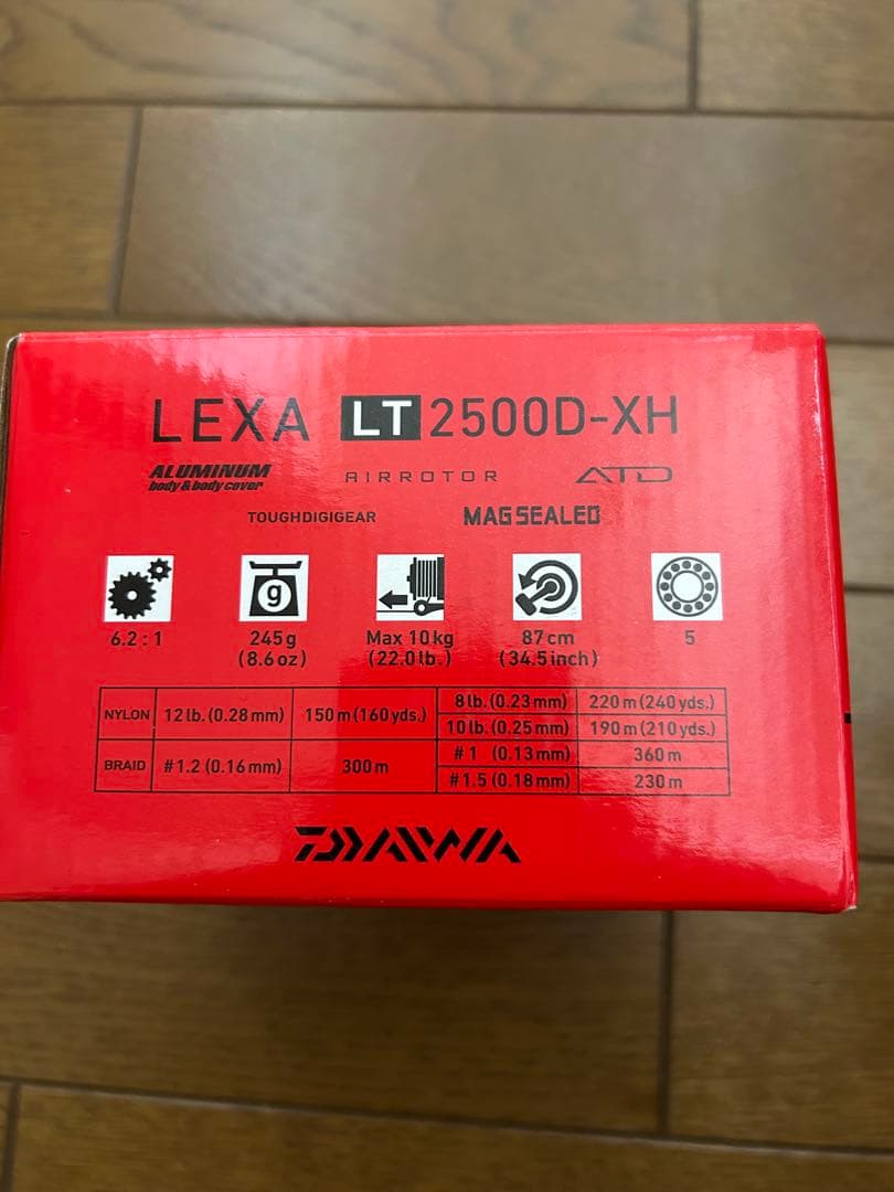ダイワ DAIWA LEXA LT 2500D-XH スピニングリール　レグザ