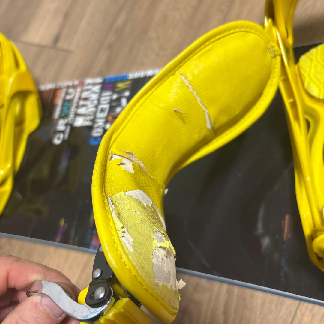 スノーボード板ビンディングセット