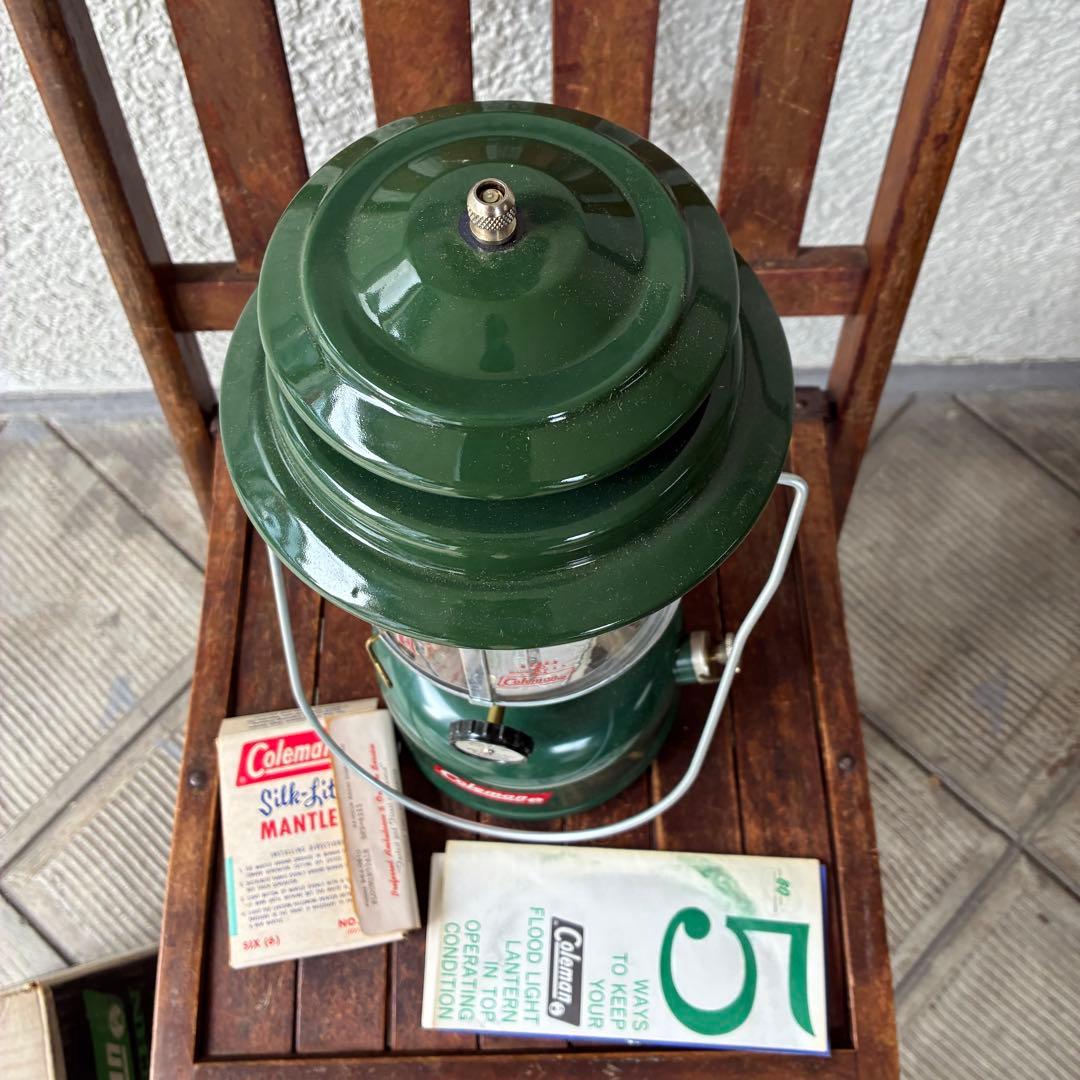 箱付き美品！60s Colemanコールマン220F ランタンUSAヴィンテージ