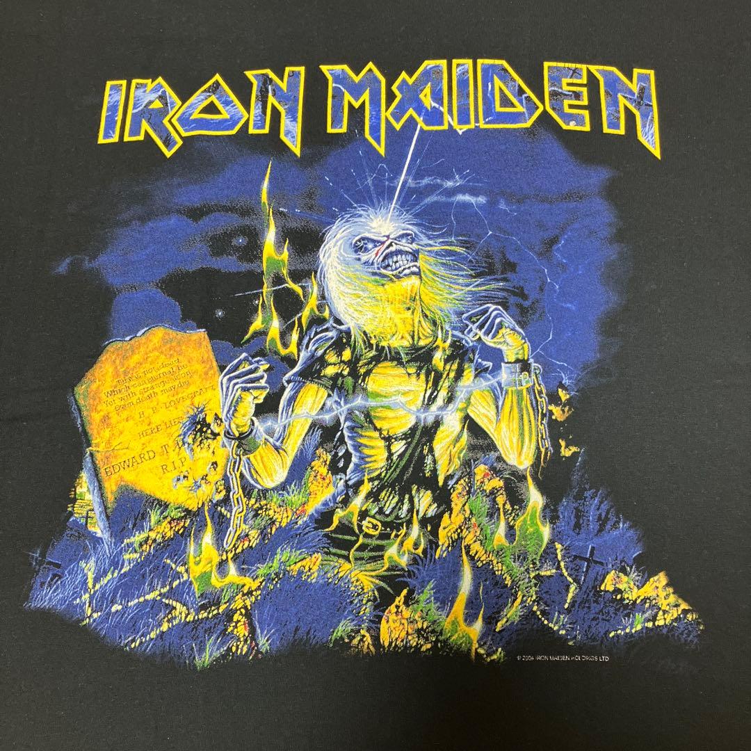 IRON MAIDEN LIVE AFTER DEATH Tシャツ L黒 正規品