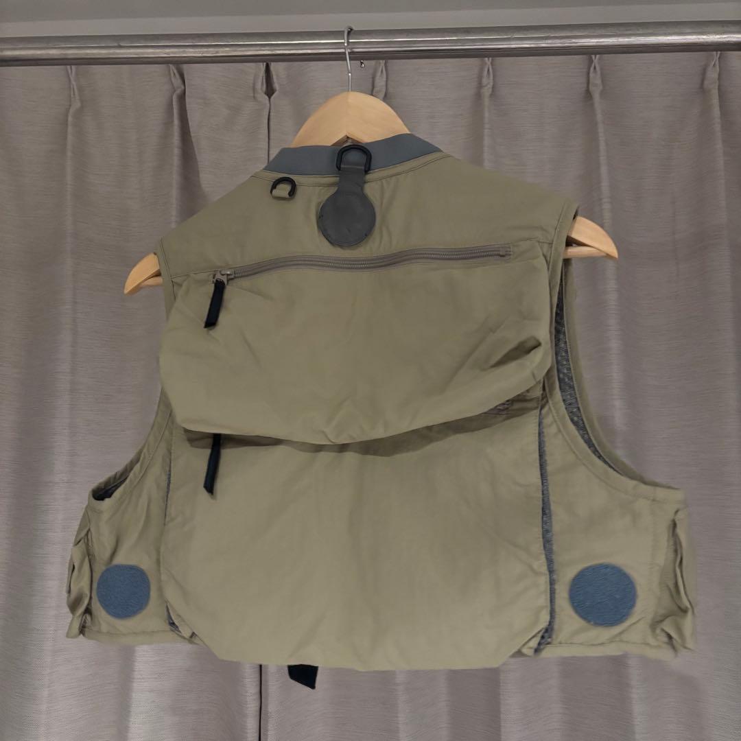 mont-bell フィッシングベスト S カーキ