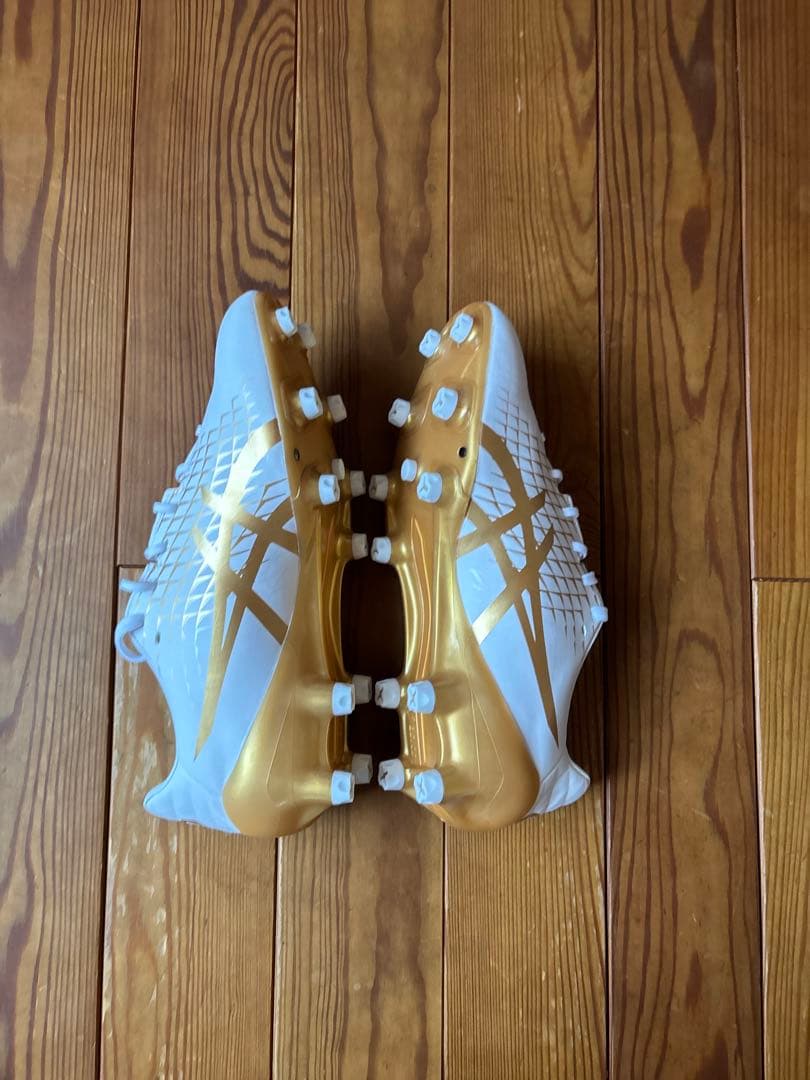 asics メナス4 フットボールシューズ ホワイト