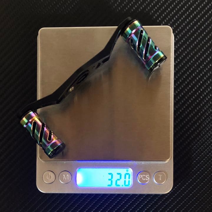 軽量ベイトリール用アルミハンドル アルミハンドルノブ フルセット