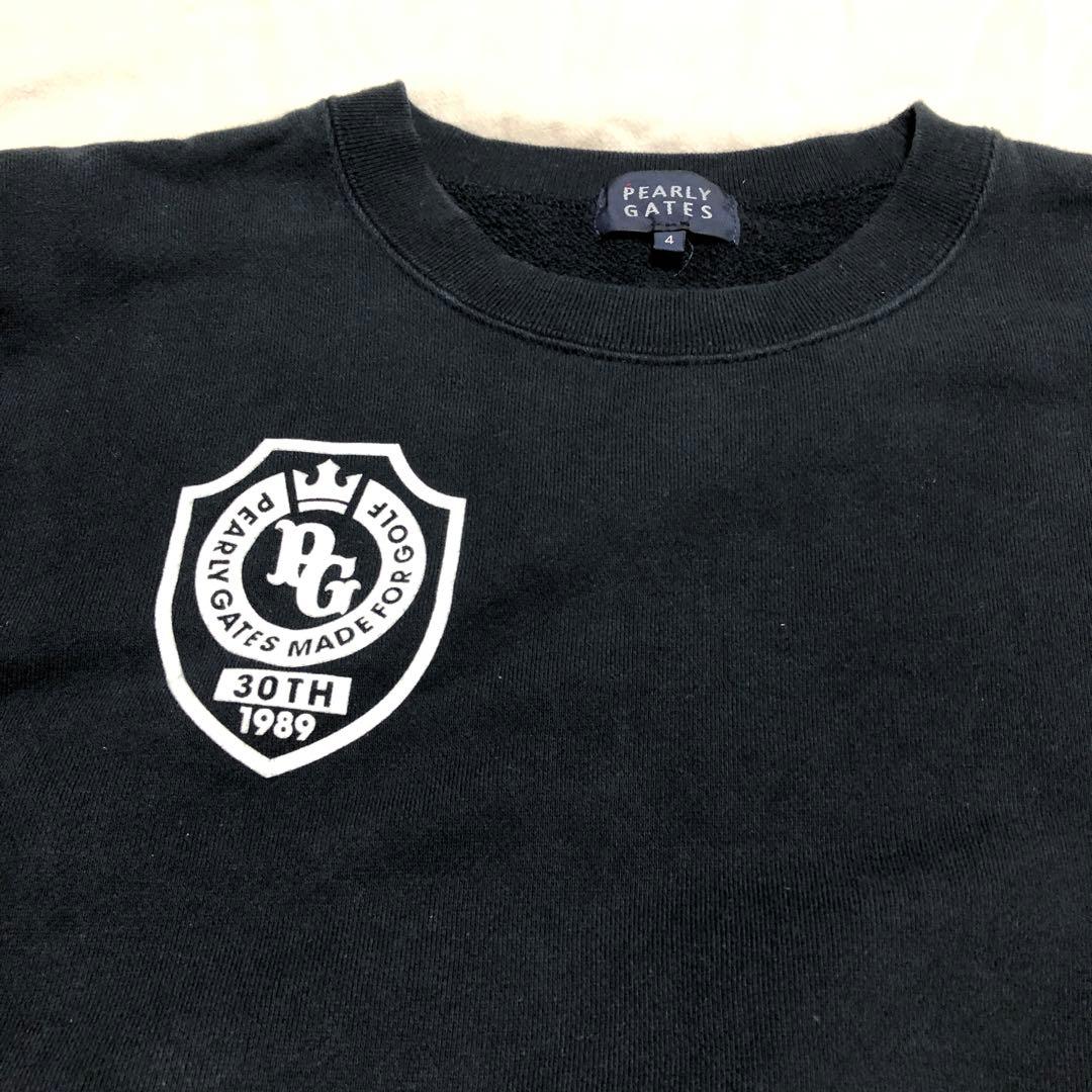 パーリーゲイツ PEARLY GATES 吊風裏毛 トレーナー 30周年