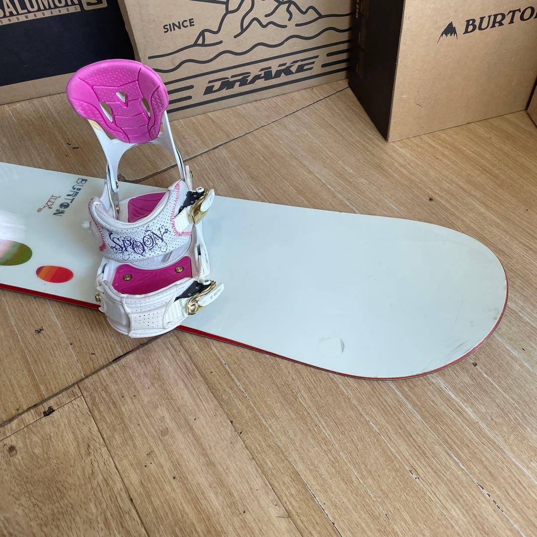BURTON×SPOON　バートン　バイン付　スノーボードセット　レア139㎝