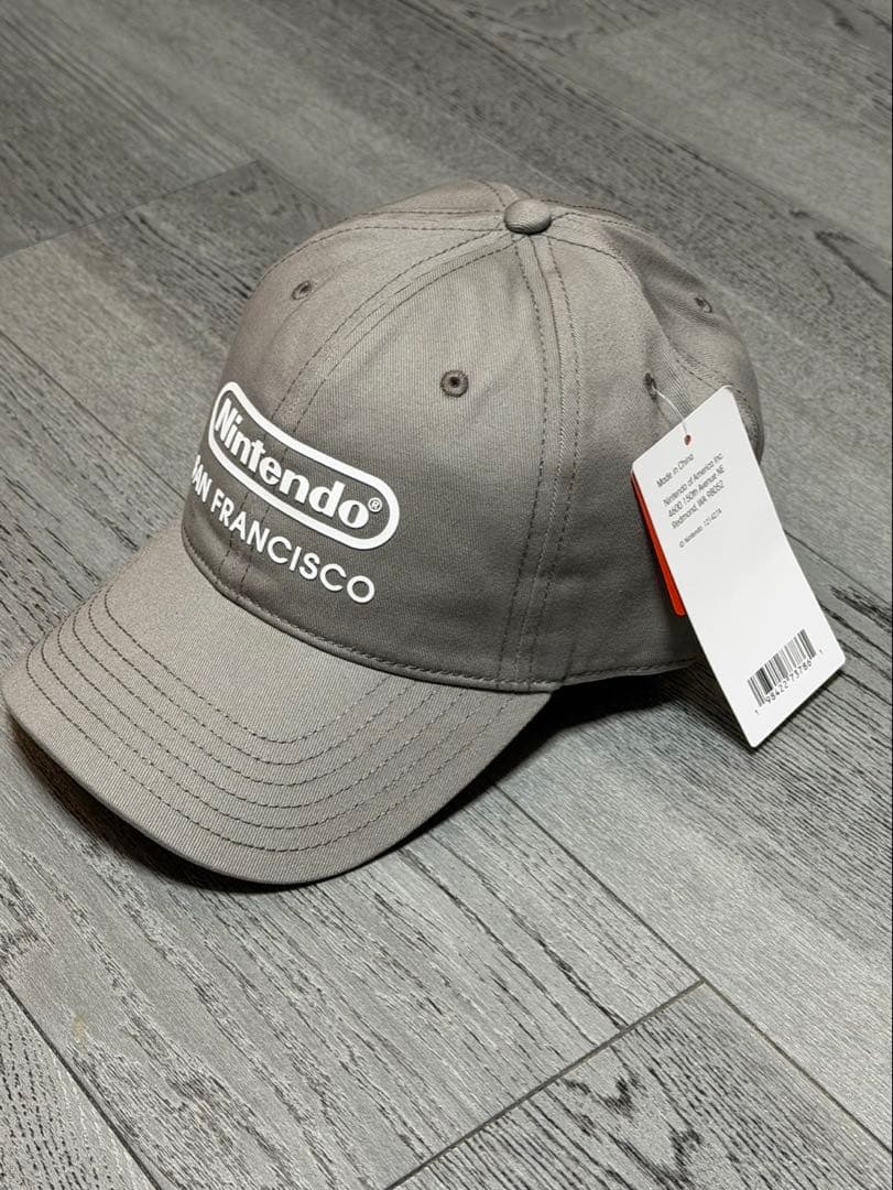 【日本未発売】NINTENDO 任天堂 サンフランシスコ 帽子 CAP グレー