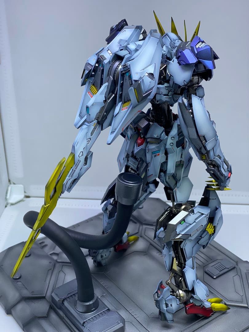 WOLF MODEL 1/100 「狼王」バルバトスルプスレクス 全塗装　完成品