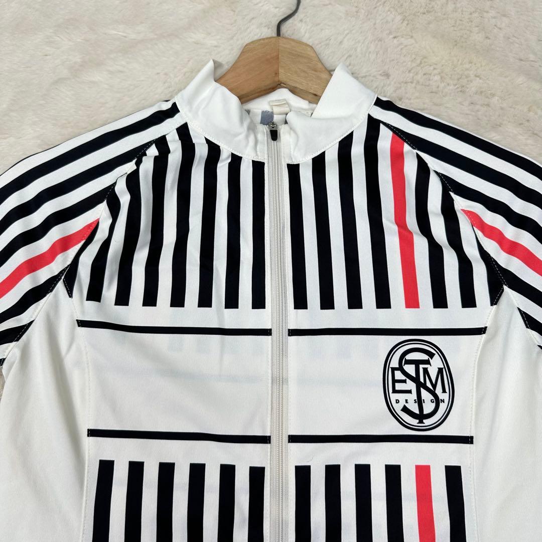 ✨美品✨STEM DESIGN 日本製 ストライプ 半袖サイクルジャージ XS
