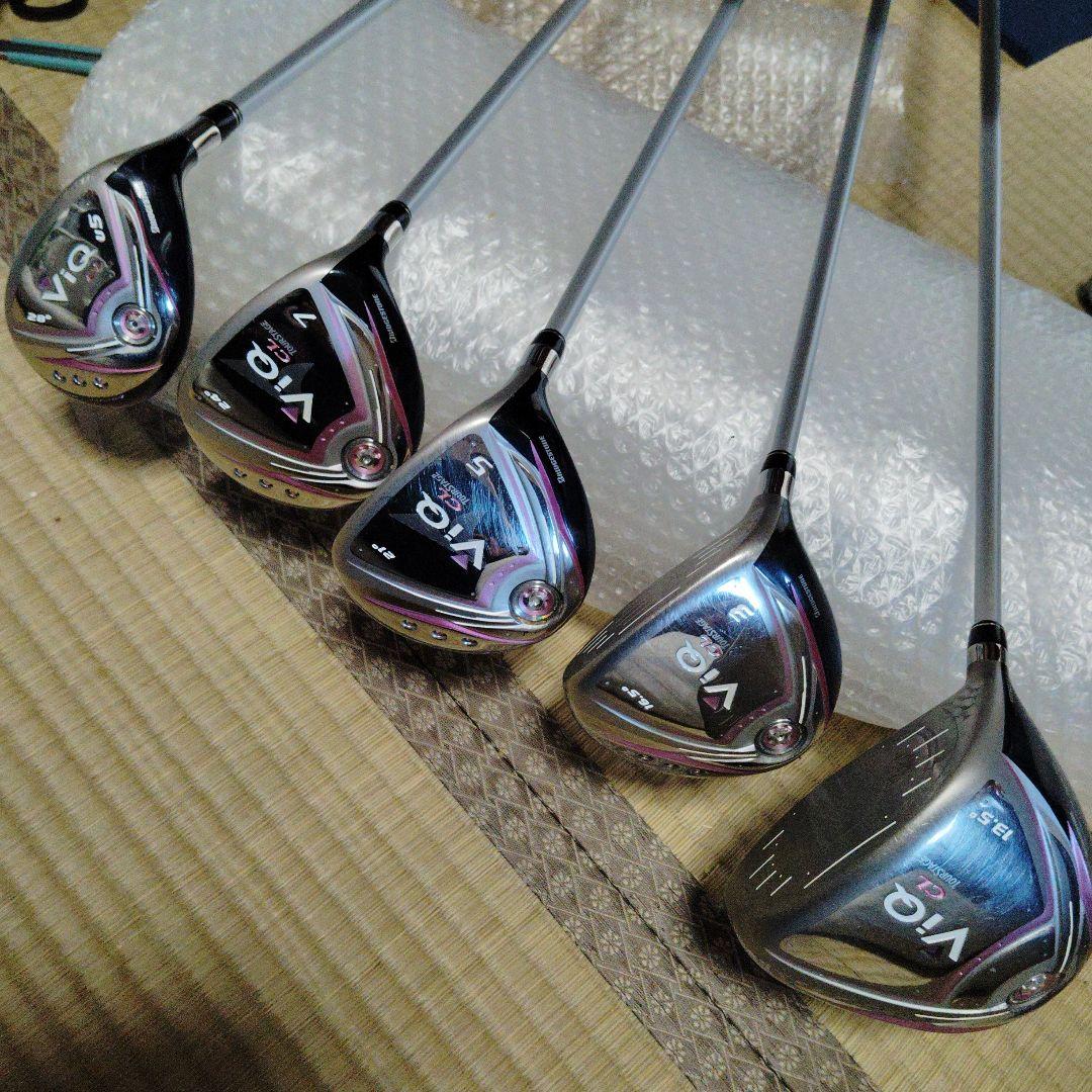 (49)レディース クラブセット TOURSTAGE「ViQ CL」9本セット