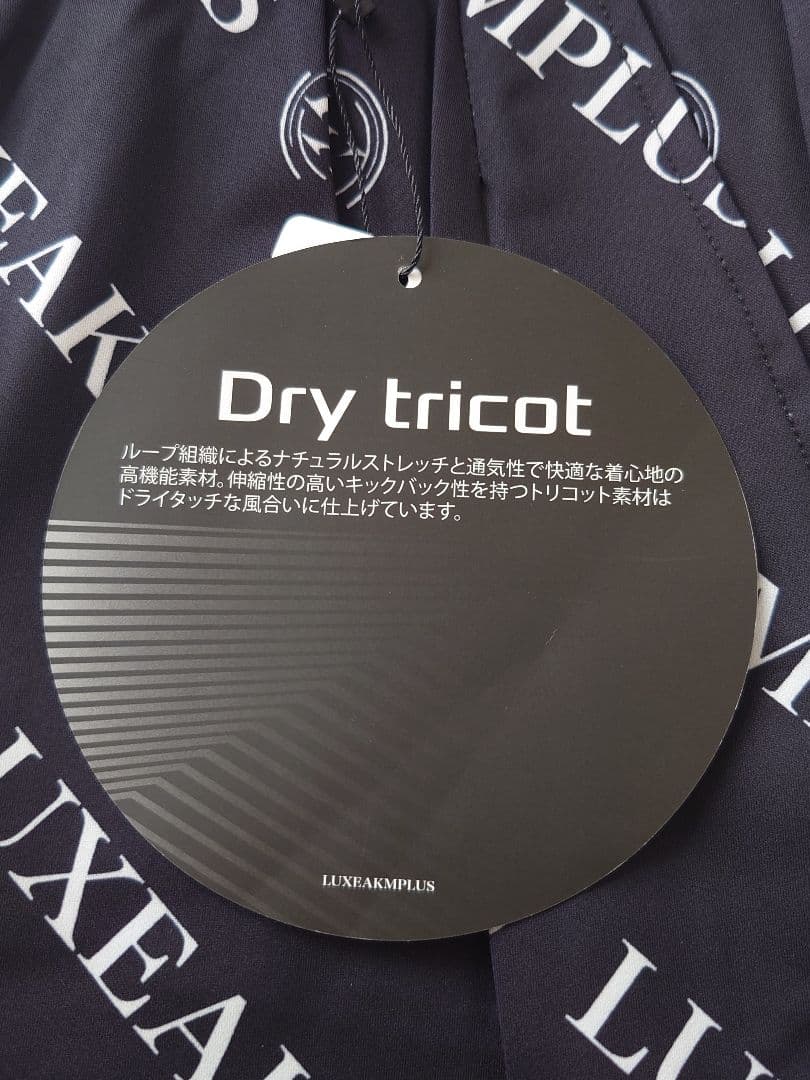 新品XLサイズ セットアップ 総柄ロゴ 上下セット リュクスエイケイエムプラス