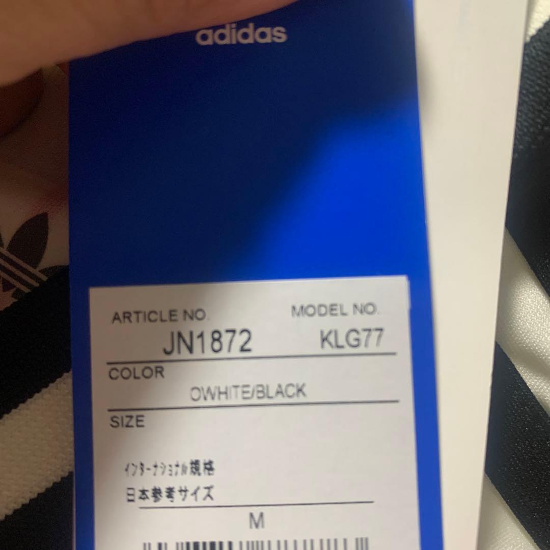 adidas 日本代表 ストライプシャツ ホワイト　Mサイズ