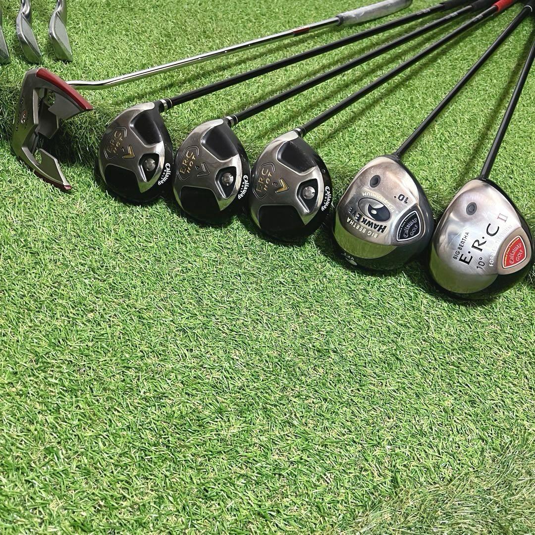 美品 Callaway 初心者応援セット メンズゴルフクラブ豪華13本セット