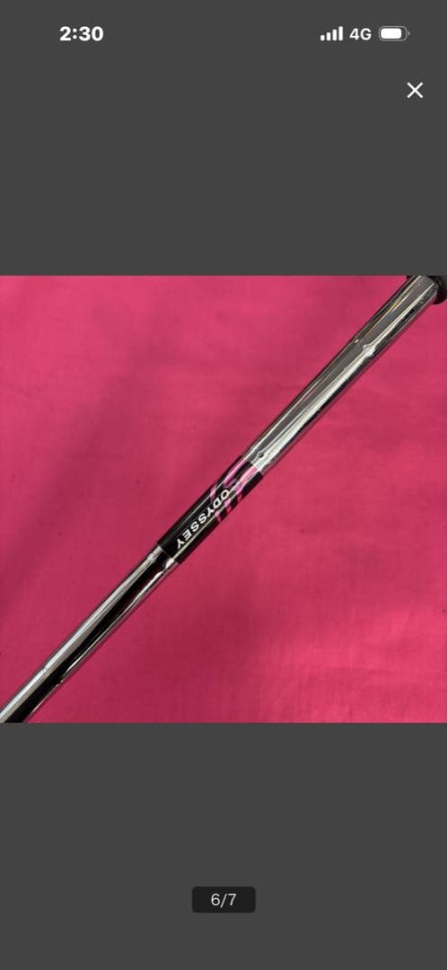 女性用　キレイ！オデッセイWHITE HOT PRO パター