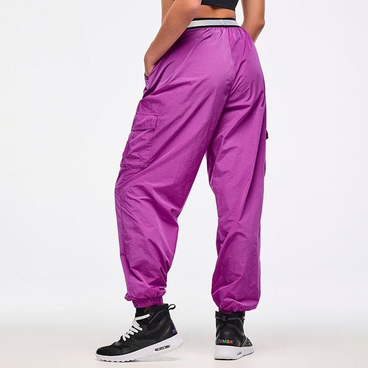 2025 新作　正規品　着用数回　ZUMBA/ズンバ　パンツ　紫/パープル