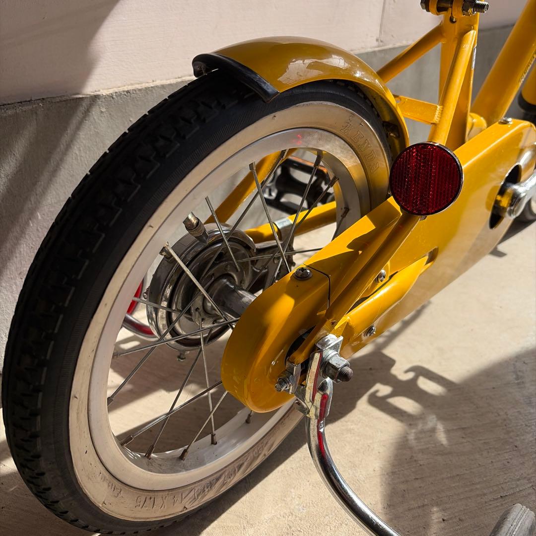 INNOVATION FACTORY 幼児用自転車 14インチ イエロー