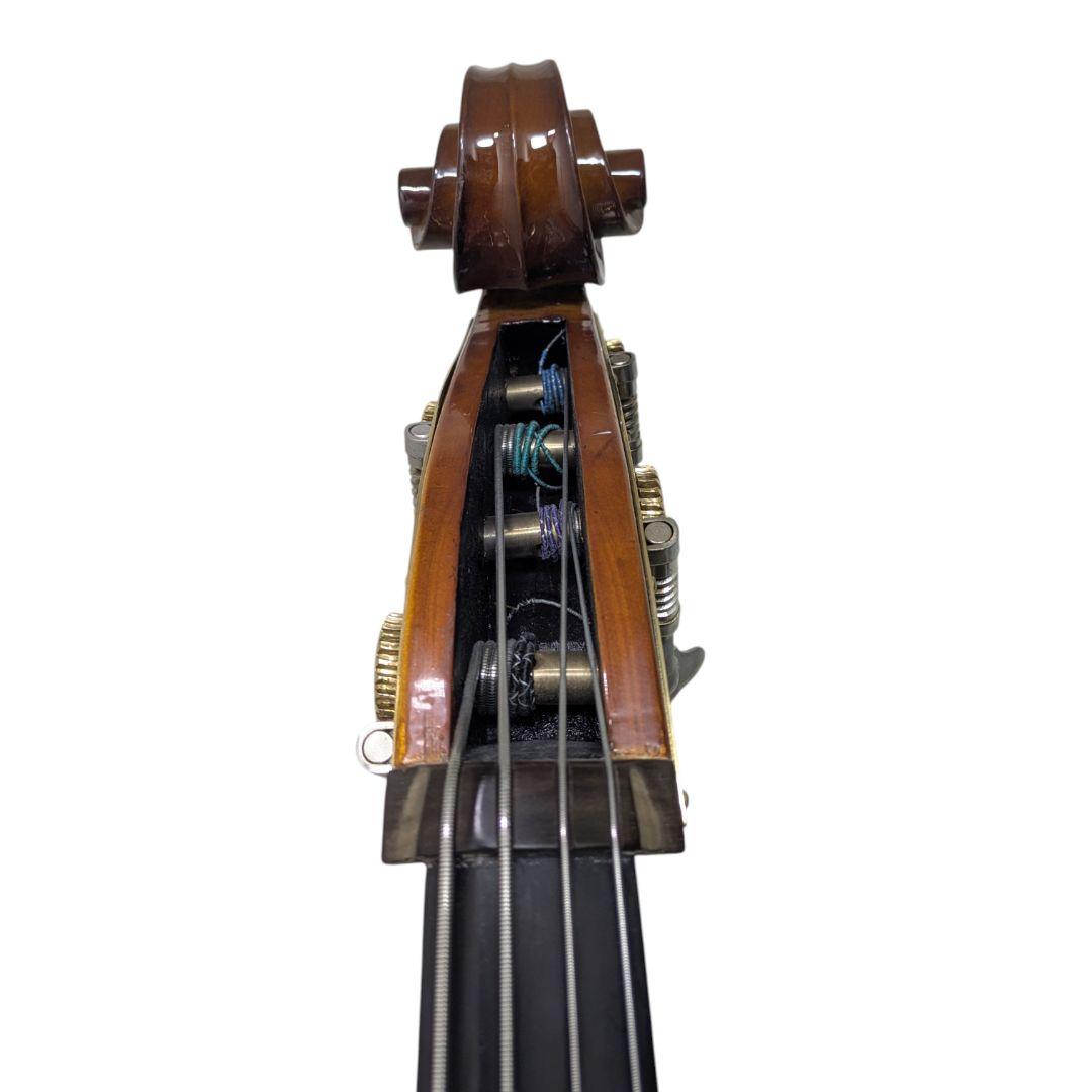 STENTOR コントラバス ウッドベース 本体 スタンド 弓 木製 3/4