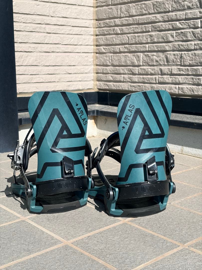 ユニオン　ATLAS アトラス　スノーボード ビンディング ブラック　グリーン