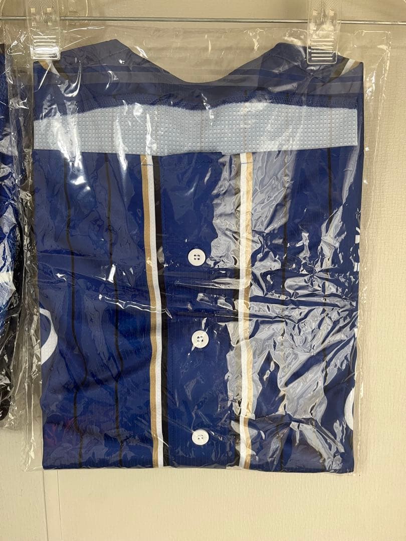 ガンバ大阪　ベースボールシャツ　ベースボール柄　hummel