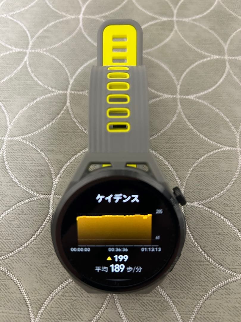 HUAWEI WATCH GT Runner グレー/イエロー