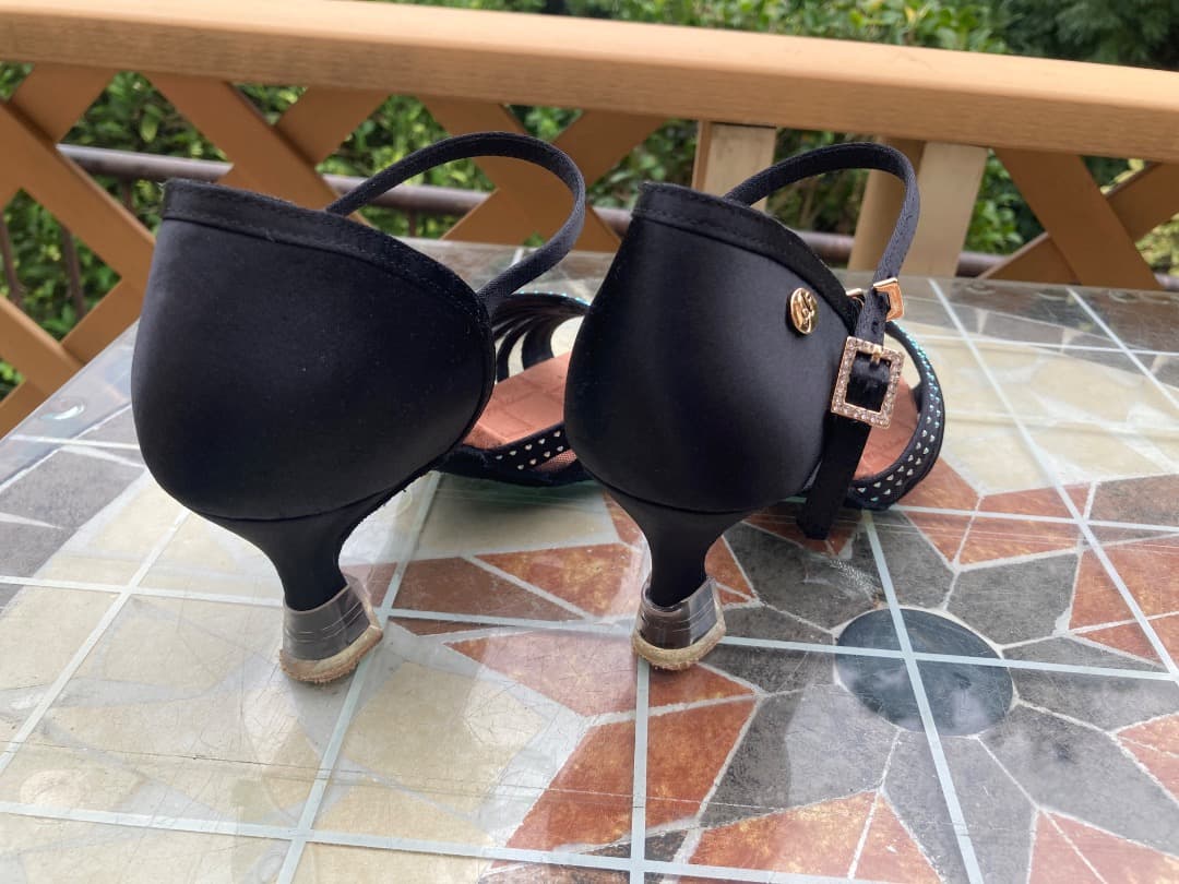 社交ダンス用 兼用シューズ 23cm ヒール6cm