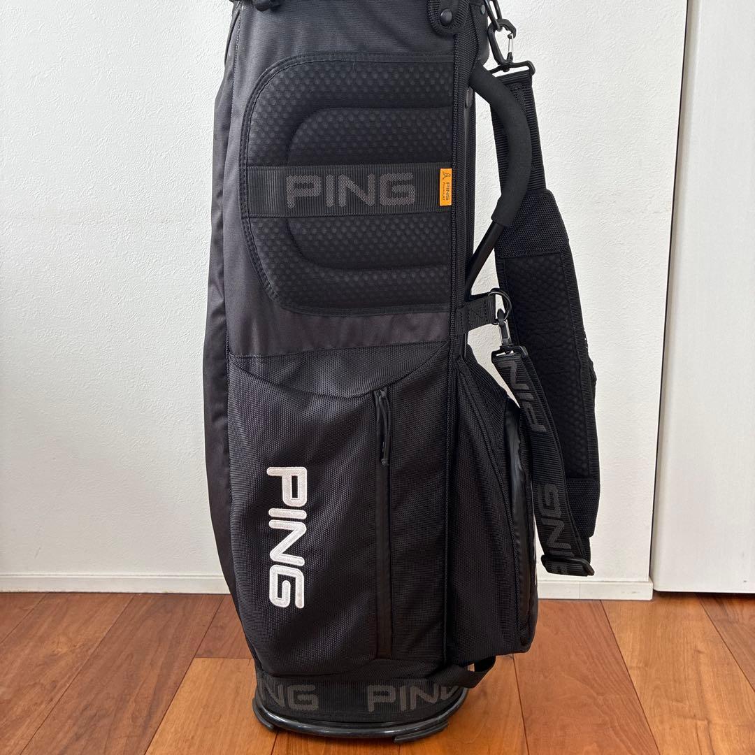 PING キャディバッグ ブラック ゴルフバッグ