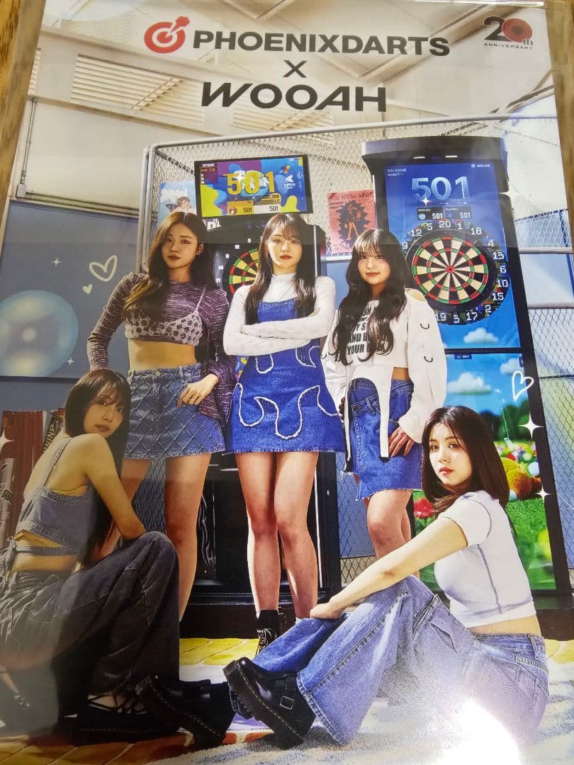 PHOENIXDARTS x WOOAH サイン入りカード
