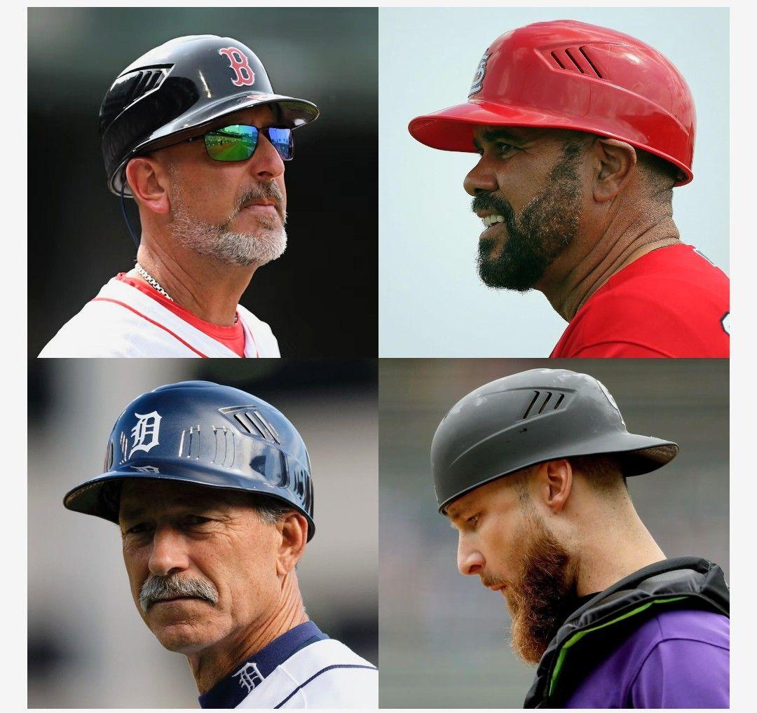 MLB マットブラック ヘルメット