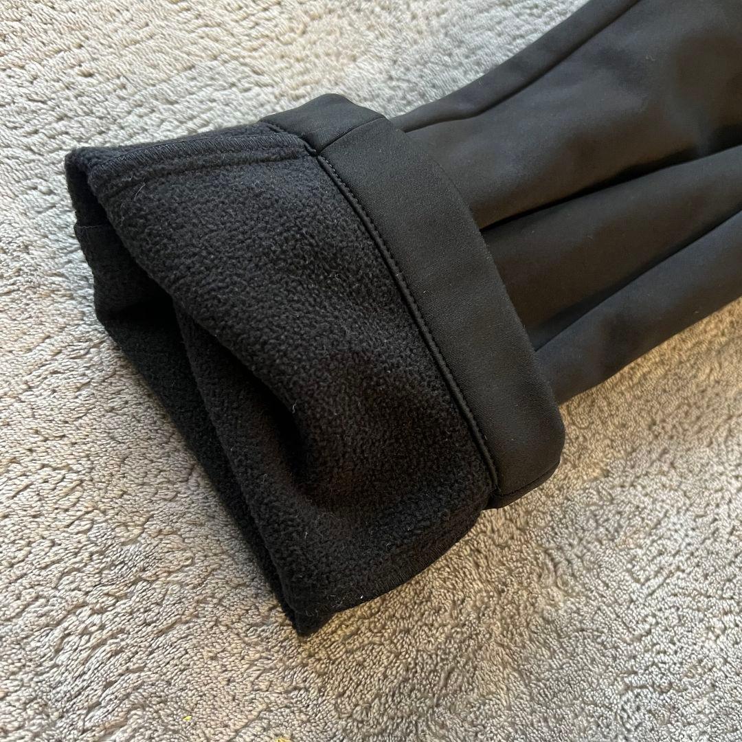 8YARDS ハチヤーズ　裏起毛　蓄熱　ゴルフパンツ　レディース　黒　XS ロゴ