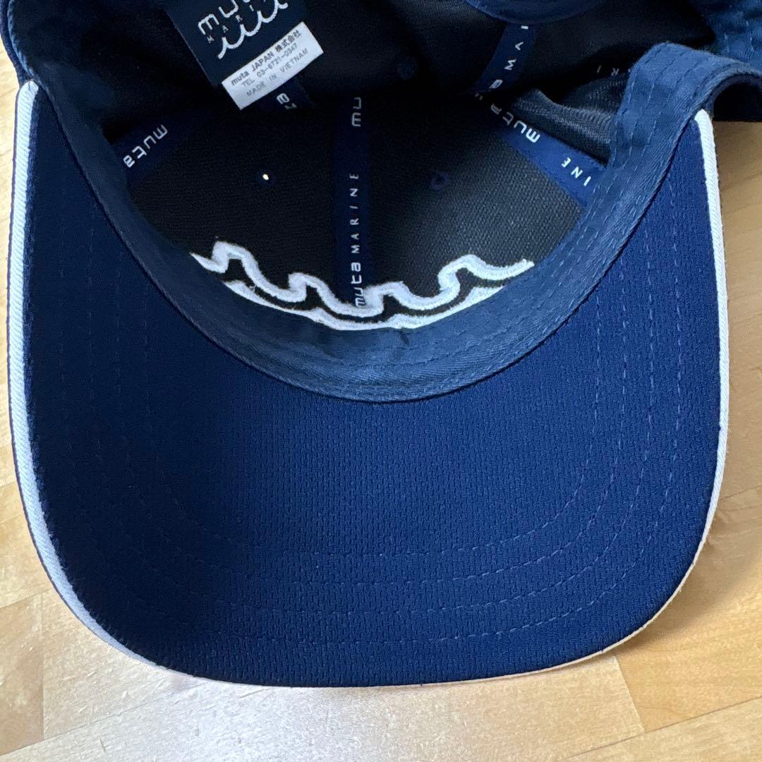 MUTA MARINE ムータマリン　ネイビー　キャップ