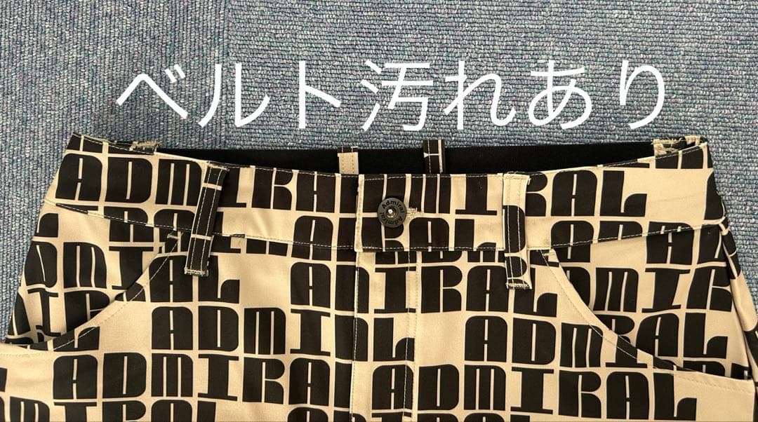 アドミラル ゴルフ セットアップ　春夏ゴルフウェア　サンドベージュ