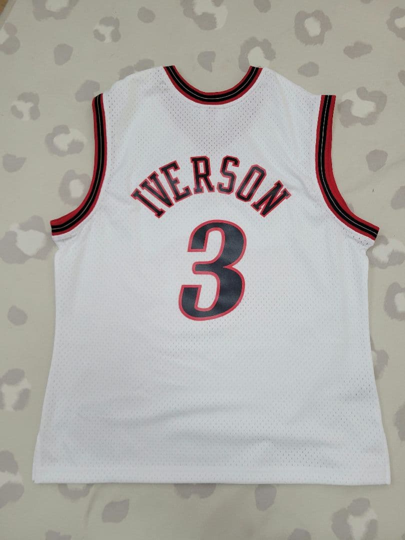 極美品　NBA アレンアイバーソン　76ers ユニフォーム　XL