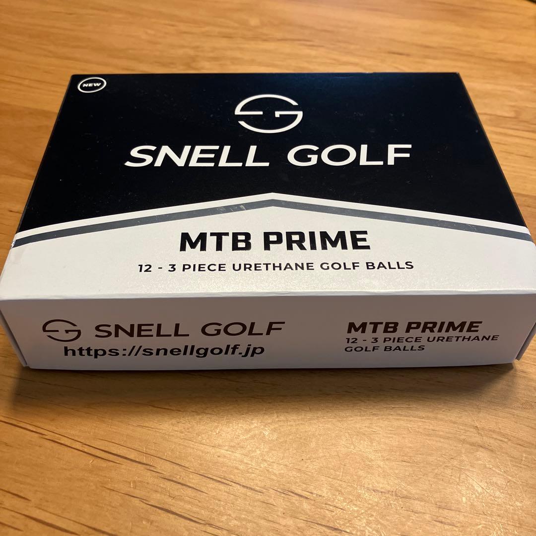SNELL GOLF MTB PRIME 12個入り　2箱セット売り