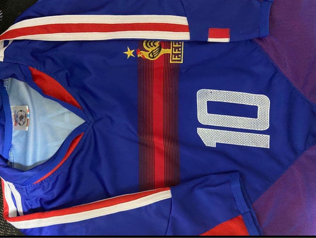 ジダン　サッカーユニフォーム