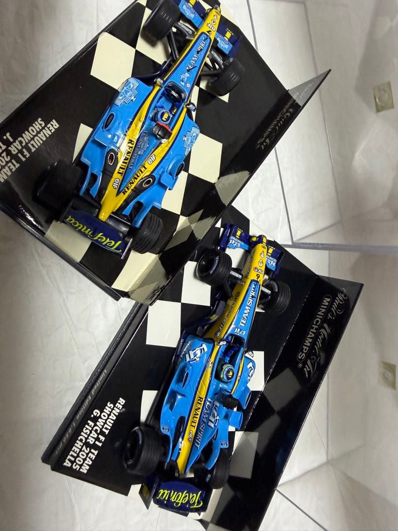 ミニチャンプス　ルノーF1 2005 フィジケラ　他未使用　2台