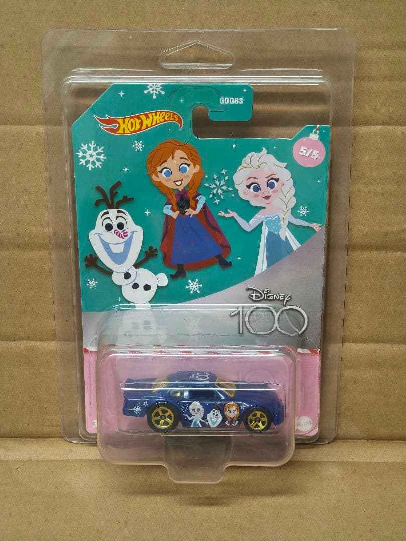 新品未開封　ホットウィール ディズニー 100周年記念 クリスマス コンプリート