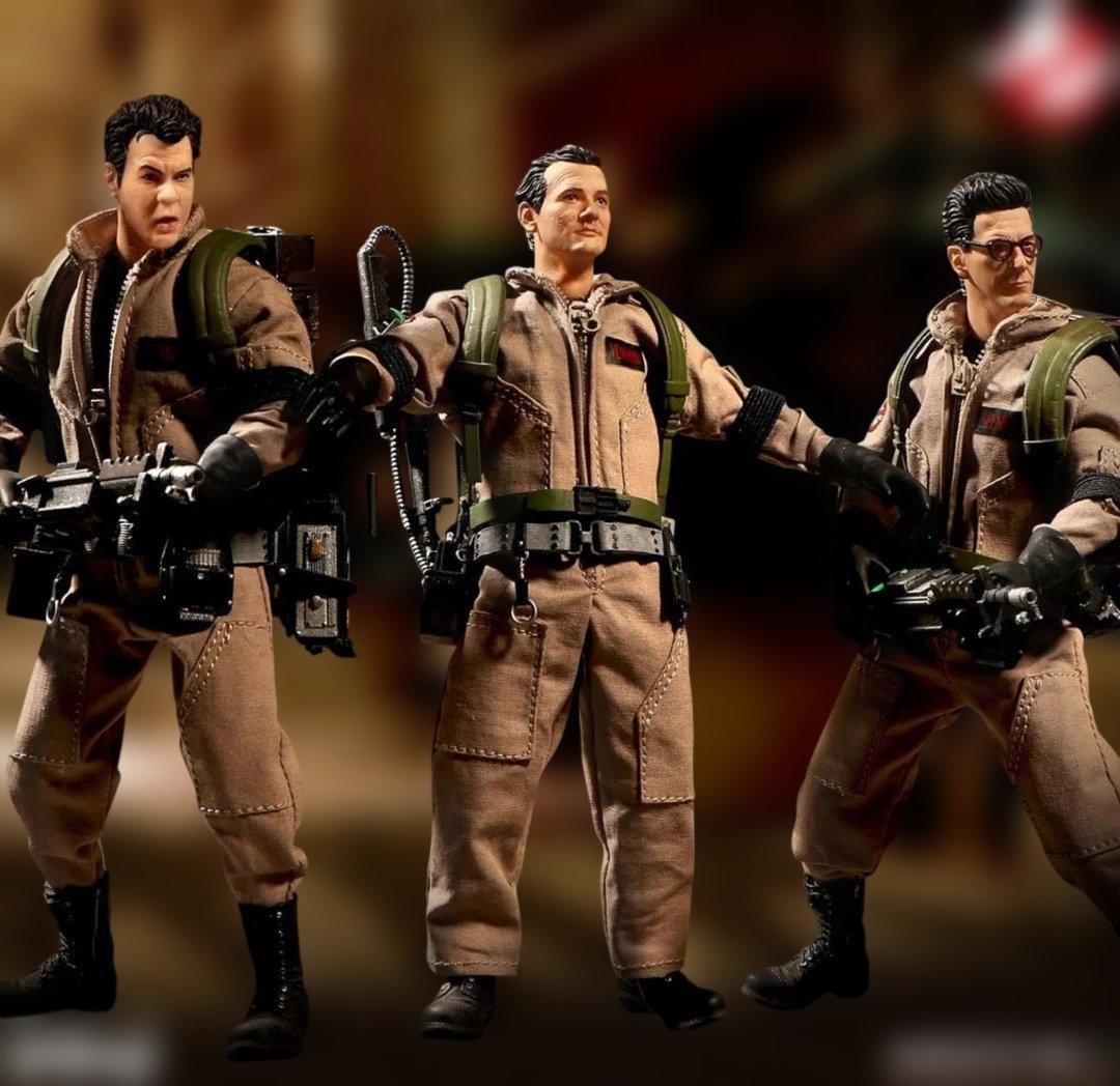 新品 メスコワン:12 ゴーストバスターズ アクションフィギュアボックスセット