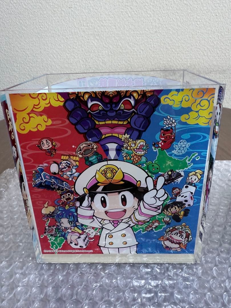 非売品 桃鉄日本の名湯アクリルBOX＋にごり湯の醍醐味1 箱ぶっとびキャンペーン