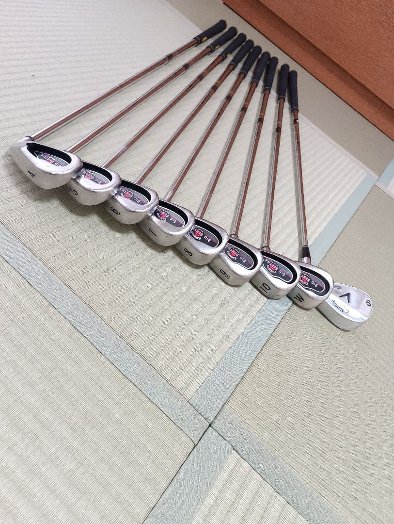 Callaway ビッグバーサアイアン8本 & ウェッジ60°1本