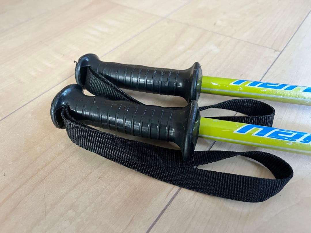 HEADスキー板（117cm) 、ビンディング、ブーツ、ストック 4点セット