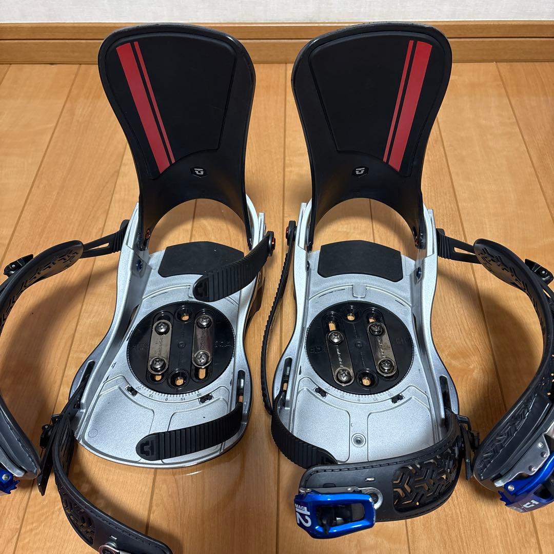 ユニオンビンディング ATLAS EVO 21/22モデル サイズM シルバー