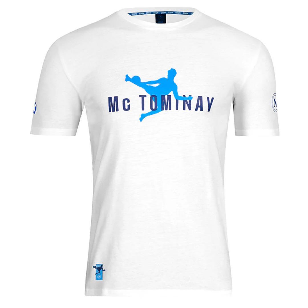 SSCナポリ 優勝記念Tシャツ マクトミネイ新品