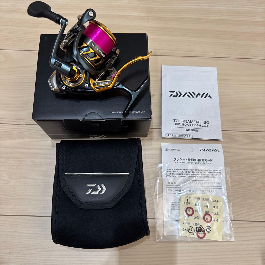 18 TOURNEYMENT 2500SH-LBD スピニングリール