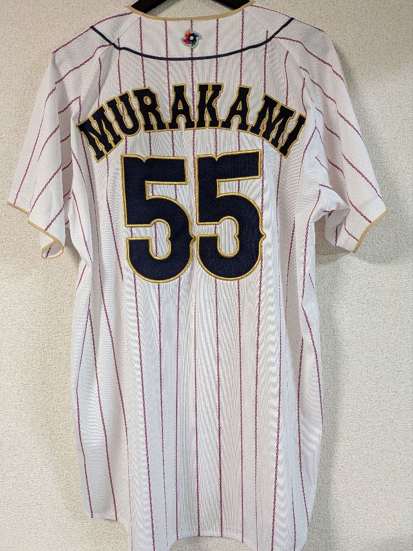 村上宗隆 2023WBC ホームユニフォーム #55