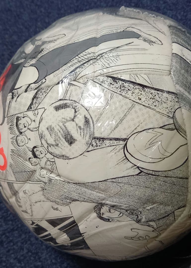 キャプテン　翼　サッカー、ボール、アディダス、5号球、新品、JFA公認球